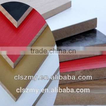 high quality lower price different color raw/melamine mdf board from China