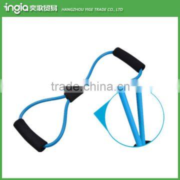 Hot Sale Women Yoga Training Band Tube Body Building Fitness Sport Pull Rope photo-3