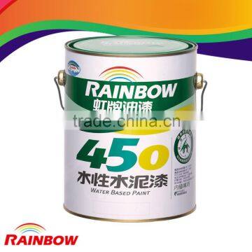 High quality water base interior decoration coating with matt mortar cement paint