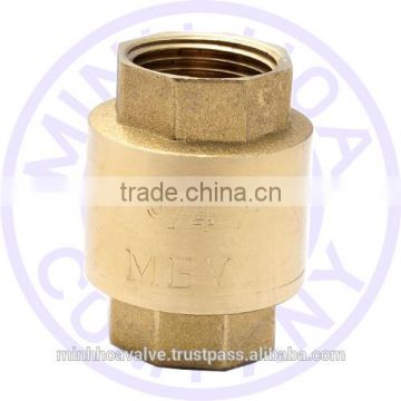 BRASS SRING CHECK VALVE FOR WATER FROM VIET NAM 12-10-1015