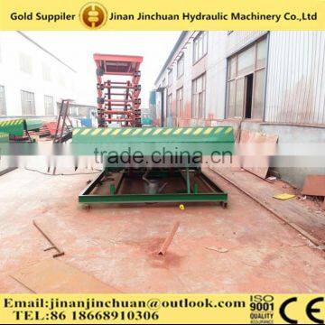 Forklift Steel Mobile Loading Dock Ramp hydraulic ramp to unload container/multi-use dock ramp/container leveler