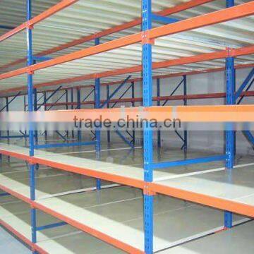 Long span shelving rack