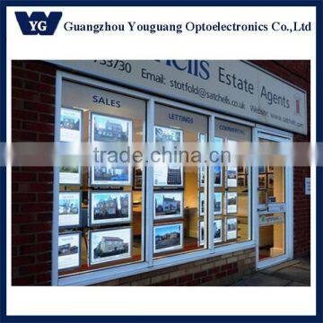 CRD A1 Hanging Slim Crystal LED Light Box, Hanging Picture Frame Led Light Box photo-4