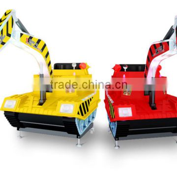 QINGHENG QH-E007 new products 2015 amusement electric car simulate excavator toy