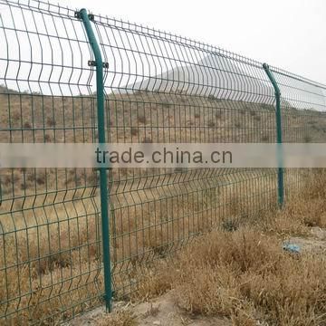 pvc coated wire mesh fence