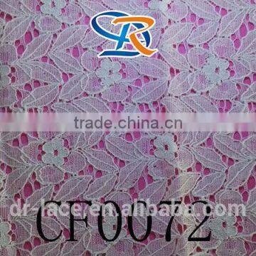 2014 hot fashion cotton guipure lace fabric