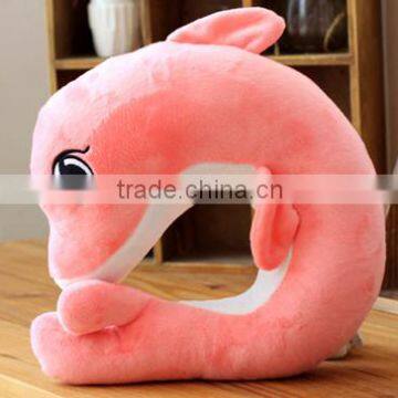 Plush Animnal Nap Pillow/plush Dolphin Nap Pillow/plush Dolphin Neck Guard Pillows photo-2