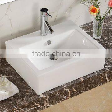 GA-1022 Rectangular ceramic bathroom wash sink