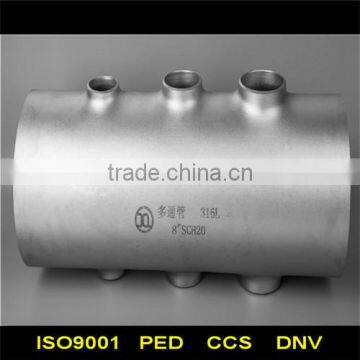 Hot sale stainless steel pipe fitting tee