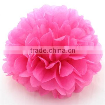 Rose Red Pom Poms for Party Dance Party Graduation Balls