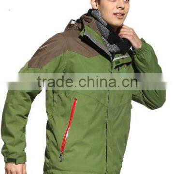 winter 3 in 1 jacket custom 10000mm waterproof softshell jacket for men