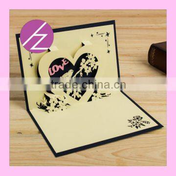 Love Bird Creative 3D Wedding Invitation Party Card 3D-4