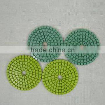 Diamond flexible polishing pads- wet pads