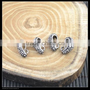 LFD-00C7 Charms! Pave Rhinestone Decoration Pinch Bail Clasps For Jewelry Making pendant