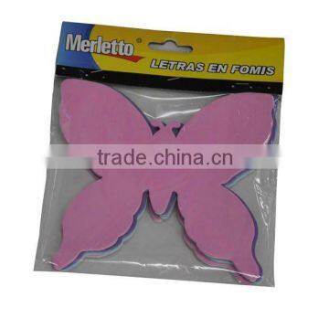 Color EVA Foam Sponge Butterfly Shape Stickers for Office Stationery DIY Handcraft