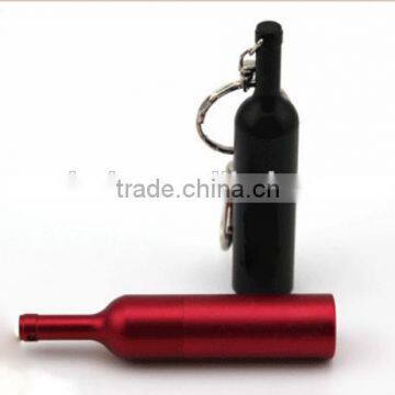 Promotional flash disk wine bottle shape USB