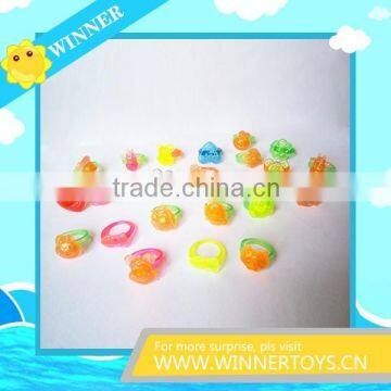 Cheap various lovely plastic cartoon finger ring