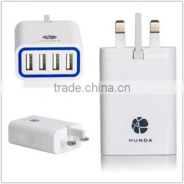 5V/5.6A CE approved UK USB Charger