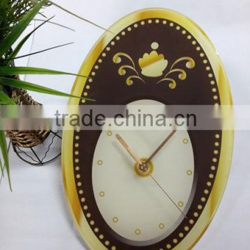 UV Oil 4C Printing Decorative Custom Acrylic Wall Clock