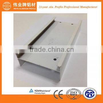 Excellent price white power coating aluminium panel door