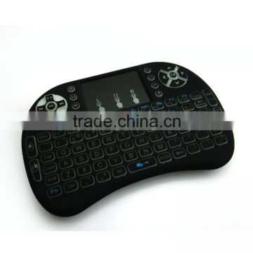 2.4g air mouse for android tv box, back light Wireless air mouse for m8s, Mini wireless keyboard Air mouse combo