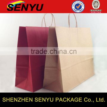 Gift Packaging Kraft Shopping Paper Bag Design