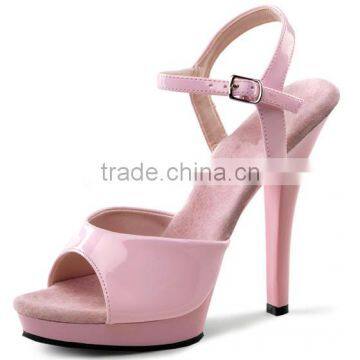 Sexy Clubbing High Platform Crystal Sandals Sexy Pole Dancing High Heels Exotic Dancer Shoes