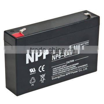 6v8ah Maintain Free Lead Acid Battery photo-2