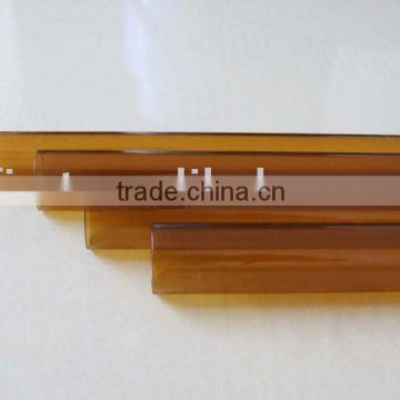 Amber glass tubes