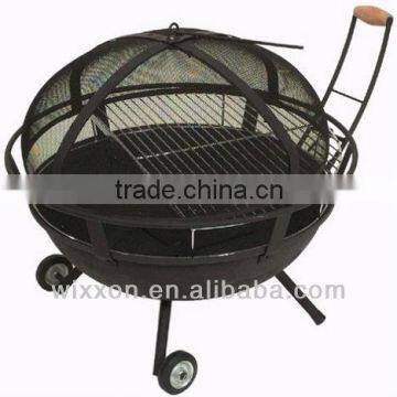 2014 concrete outdoor fire pit cooking grill