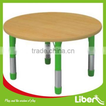 China Manufacturer Elevating Kids Round Table for Kindergarten LE.ZY.128