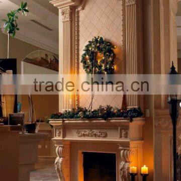 Artificial Marble Fireplace Surround photo-6