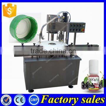 Factory price full ejuice capping machine,plastic bottle capper