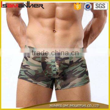 Brand name military printing panties cotton men boxer military underwear