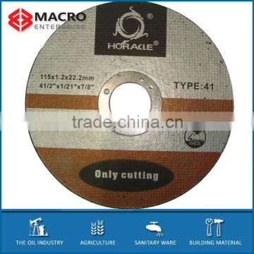 EN 12413 MPA certificate cutting disc