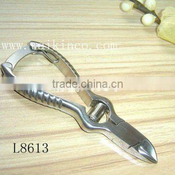 Silver S.S professional toe nail clipper