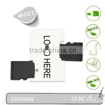 Oem micro memory sd card/TF to Memory Stick MS Pro Duo for PSP Card Dual 2 Slot Adapter Converter