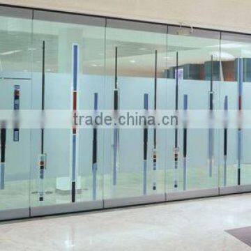 Domestic office Frosted glass partition curtain wall