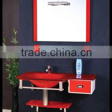 mirrored glass bedroom block furniture YL-7083