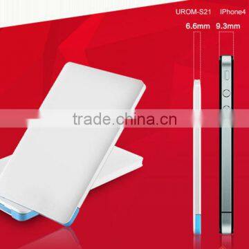 Promotional ultra slim power bank innovative gift items