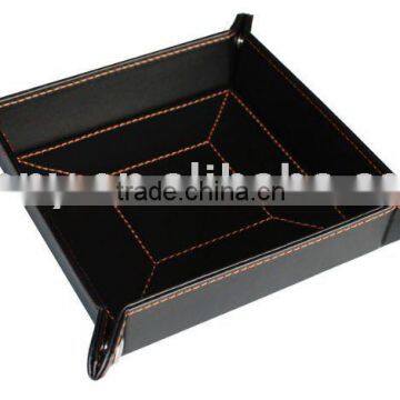 Four season Hotel Leather Coin Tray