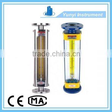 Glass tube flow meter