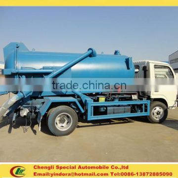 Top design dongfeng small 3000 gallon vacuum tank