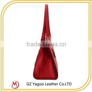 Thailand Leather Wholesale Handbag Rivet Custom Women Tote Bag photo-4