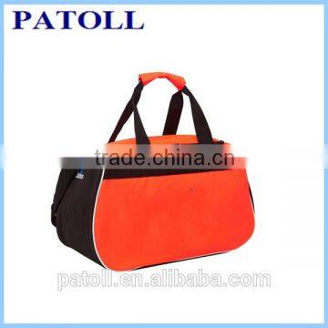 Orange color sports coach bags