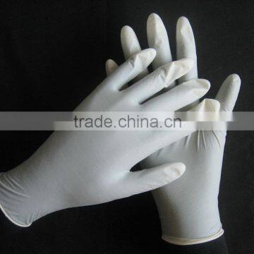 Latex Disposble Powered/Poweder Free Gloves Powder Examination Gloves