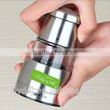 Stainless Steel Pepper & Salt Mill and with Ceramic Grinder