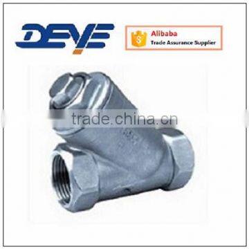 Y-Strainer with 800WOG Stainless Steel Threaded ends BSP or NPT