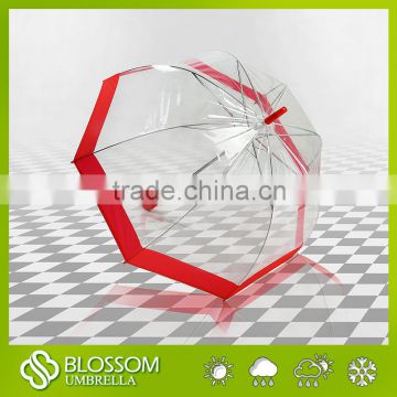 2016 Clear umbrella,chinese umbrellas for sale,CHEAP POE umbrella