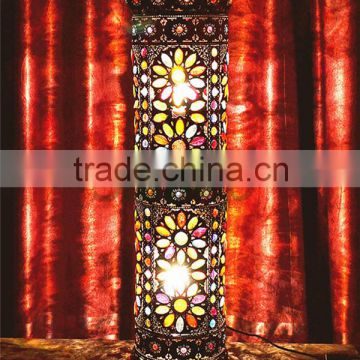 Antique Moroccan floor lamps/ iron cage floor lights/with Energy Saving Light Source floor lighting